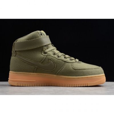 Nike Air Force 1 High Premium Id Yeşil Kaykay Ayakkabı Türkiye - D7M692B0